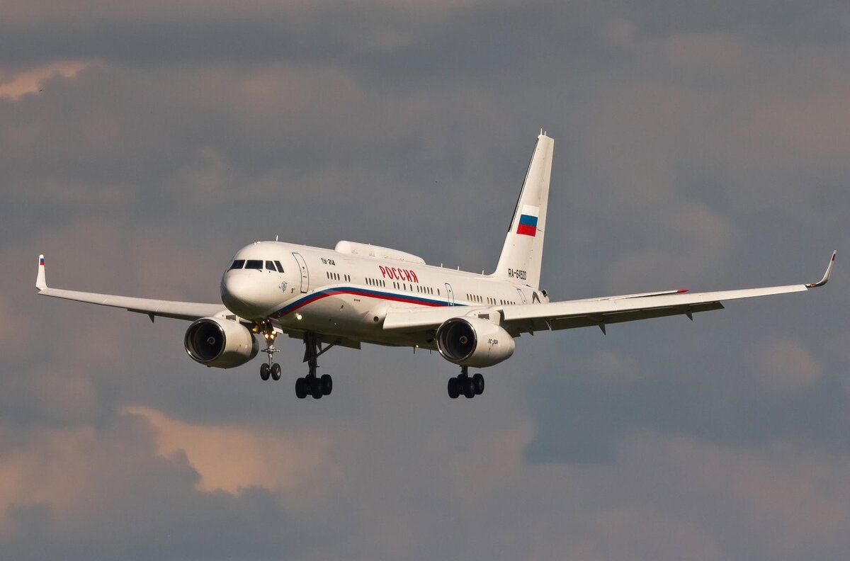 Фото: Ту-204 Специального летного отряда «Россия»