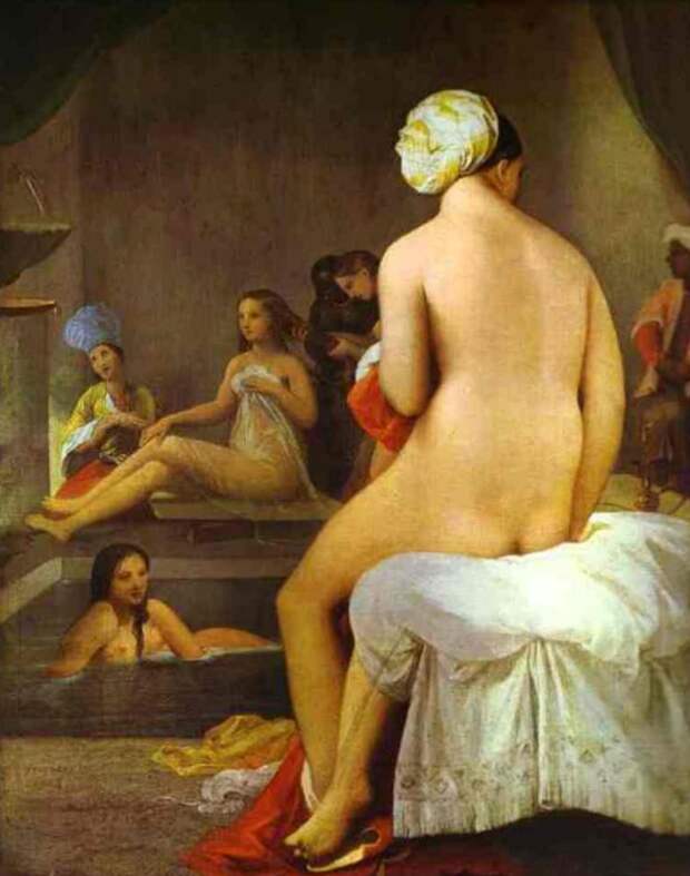 Купальщица - Жан Огюст Доминик Энгр (1828)