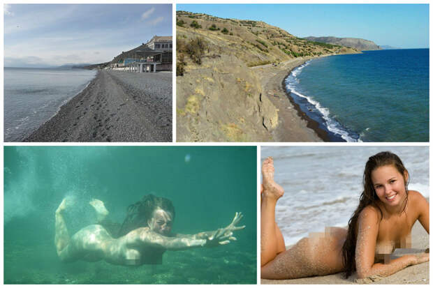 Дикий пляж в Морском интересное, крым, места, нудисты, пляжи