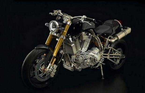 Вызывающая роскошь: мотоцикл «Ecosse Heretic Titanium».