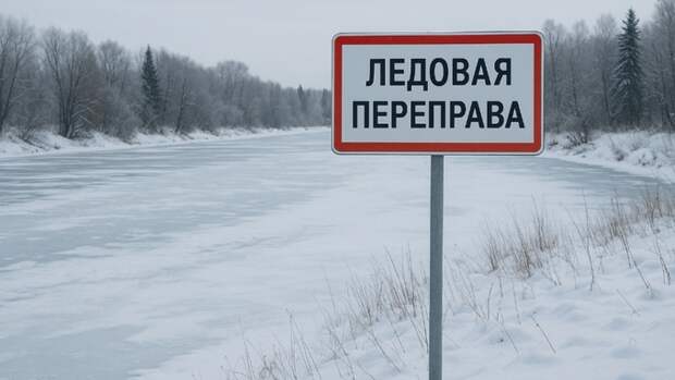 В Алтайском крае открыли вторую ледовую переправу