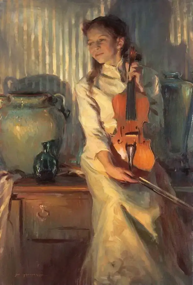 Американский художник Daniel F. Gerhartz