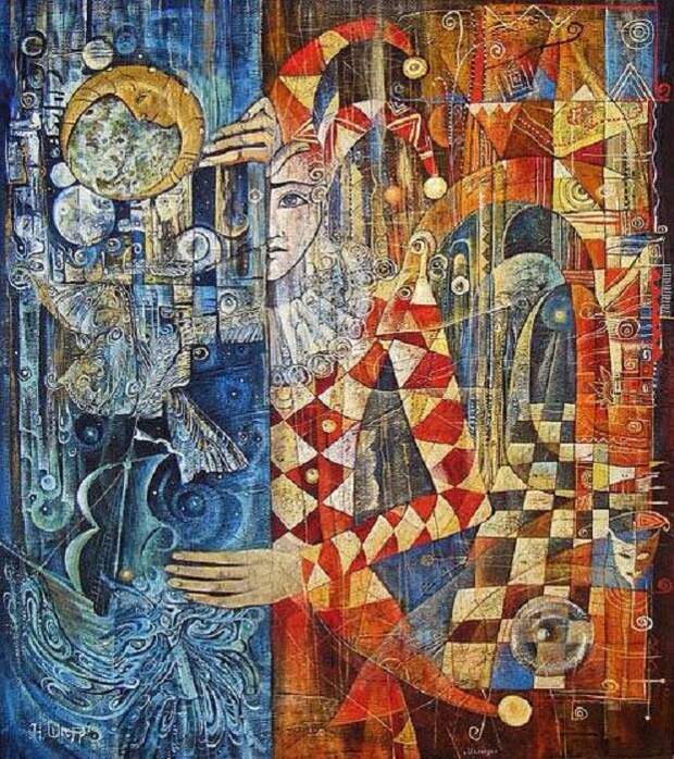 Шахматы. Ожидание хода. Метареализм от Наталии Шатровой. Шахматы. Ожидание хода. Метареализм от Наталии Шатровой.