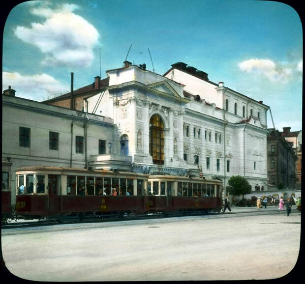 Москва 1931-ого года в цвете! Фотография: Москва 1931 года в цвете на невероятно атмосферных снимках №15 - BigPicture.ru