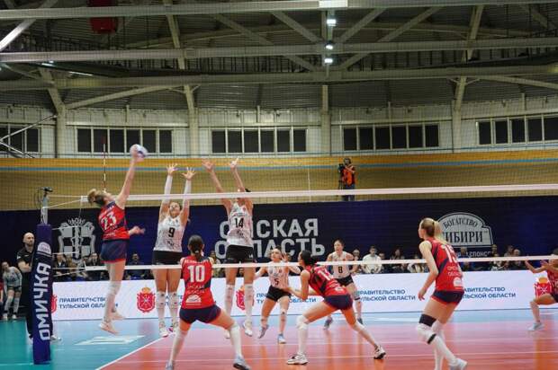 «Тулица» уступает в третьей партии «Омичке»