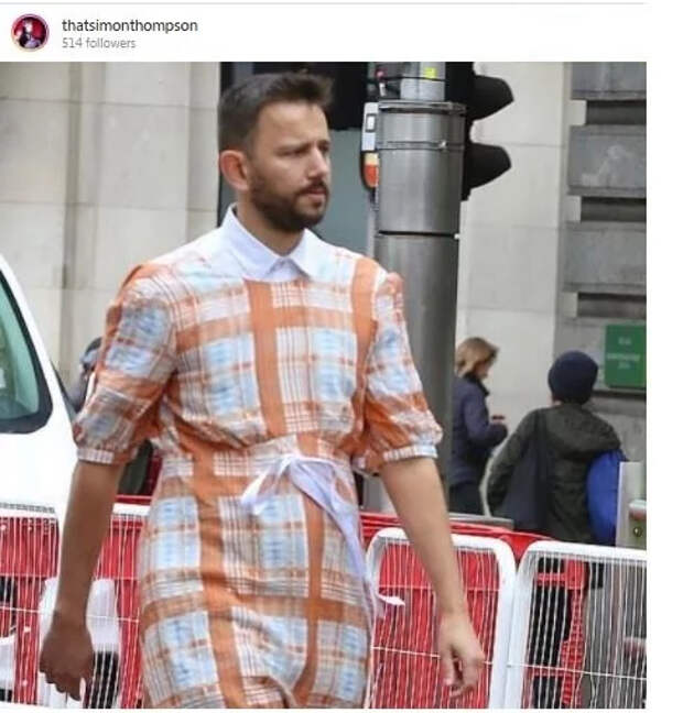 Британец провел день в "мужском" платье Gucci и понял, что компания прикалывается Актеры и актрисы, Gucci, Эксперимент, Платье, Прикол не удался, Новости, Текст, Длиннопост