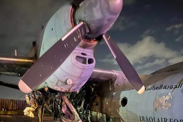 В Багдаде уничтожили Ан-32 украинского производства, его сняли на видео