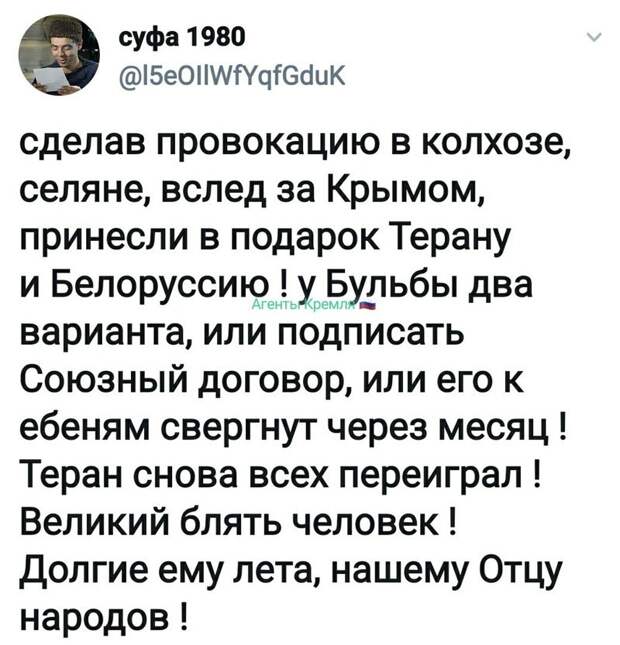 Политические комментарии из инета