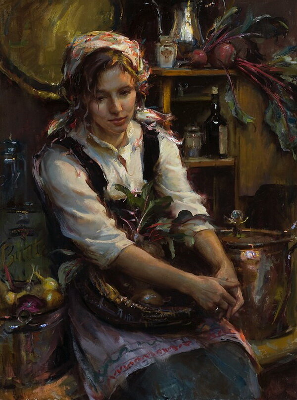 Американский художник Daniel F. Gerhartz