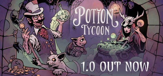 Полноценный релиз симулятора алхимика Potion Tycoon