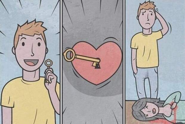 Смешные комиксы (20 картинок)