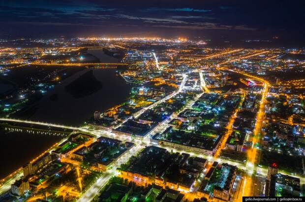 Фото Омска с высоты