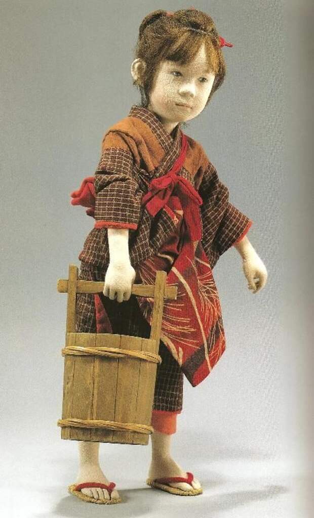 Японские войлочные куклы