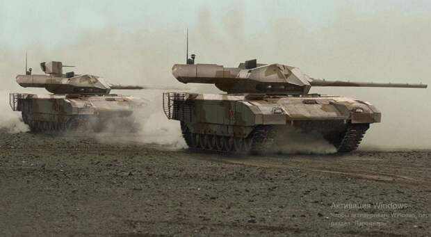 Российский танк Т-14 "Армата" в Сирии. Источник изображения: 