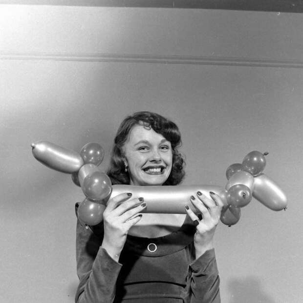 Воздушный шарик, 1948 год.