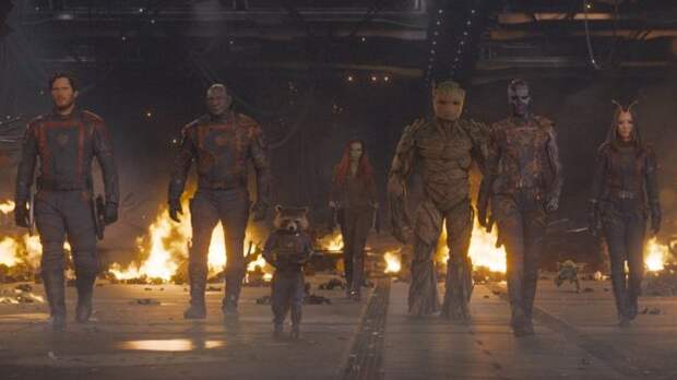 guardians of the galaxy 3 group shot