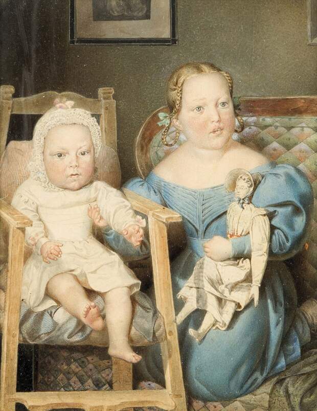 Biedermeier-Kinderportrait, dt. um 1840.jpg Biedermeier-Kinderportrait, dt. um 1840.jpg