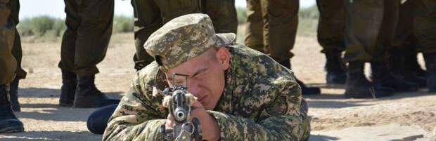 Первые стрельбы молодых солдат регионального командования «Запад» прошли в Актау