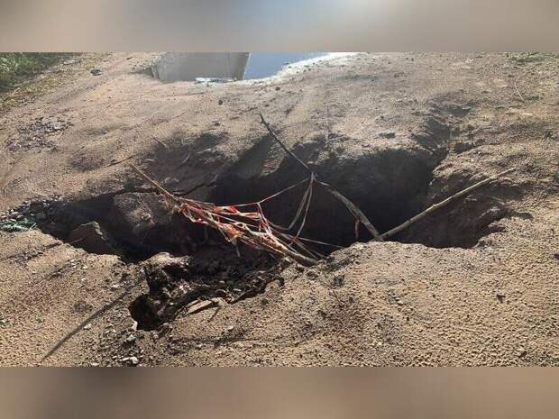 Проезд к селу Любовь начали восстанавливать