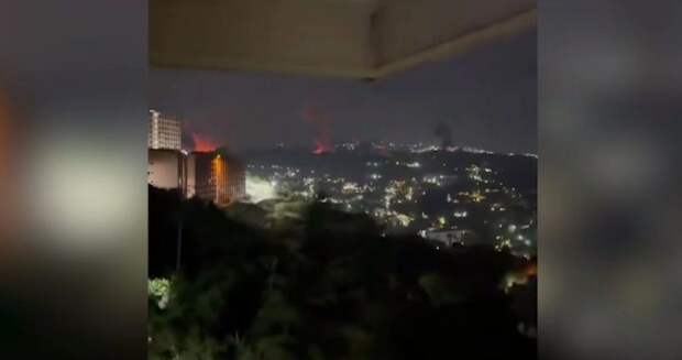 Южная часть Каракаса осталась без электричества после серии взрывов у военной базы