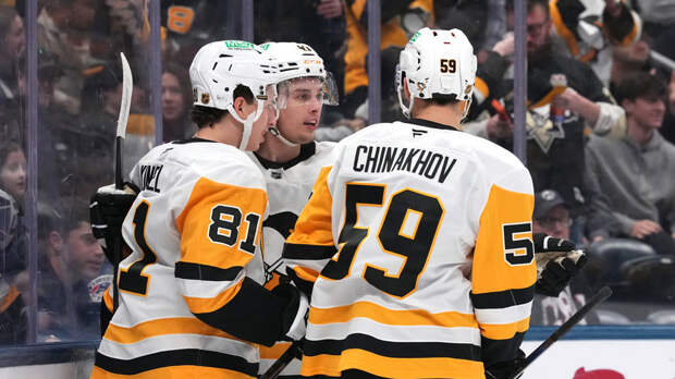Гол Чинахова и две передачи Малкина помогли «Питтсбургу» обыграть «Филадельфию»