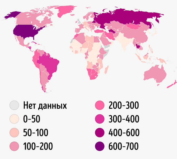 17 карт, которые открыли нам несколько захватывающих фактов об этом мире