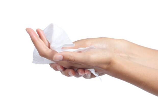 Очищение рук от запаха