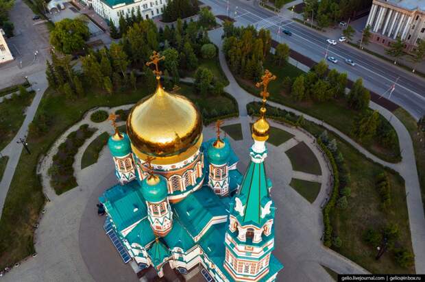 Фото Омска с высоты