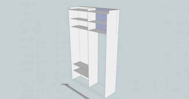Что нам стоит - шкаф построить?