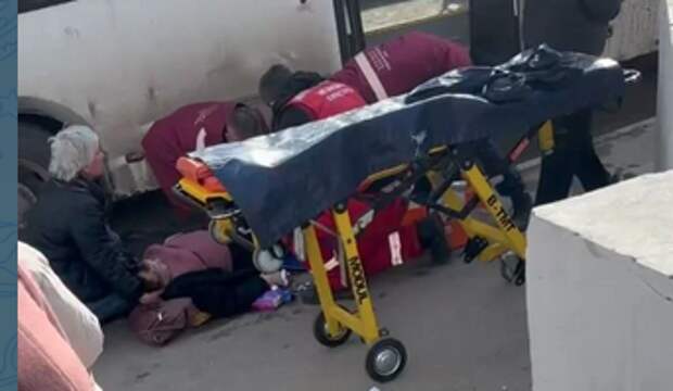 Около остановки в Туле автобус сбил женщину