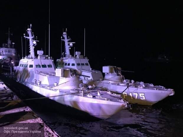 В России указали на главный промах Киева в истории с кораблями ВМСУ и унитазами