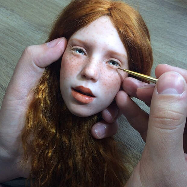 Российский скульптор создаёт потрясающе реалистичных кукол
