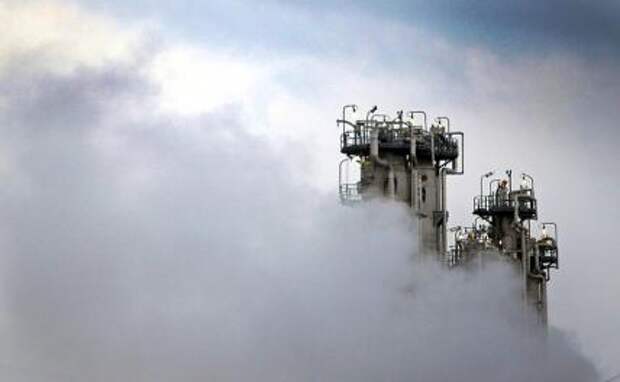 На фото: вид на ядерный реактор, расположенный в 250 км от иранского города Арак, Иран.