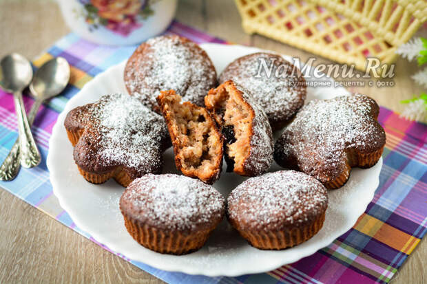 Кексы на кефире без яиц – простые и вкусные