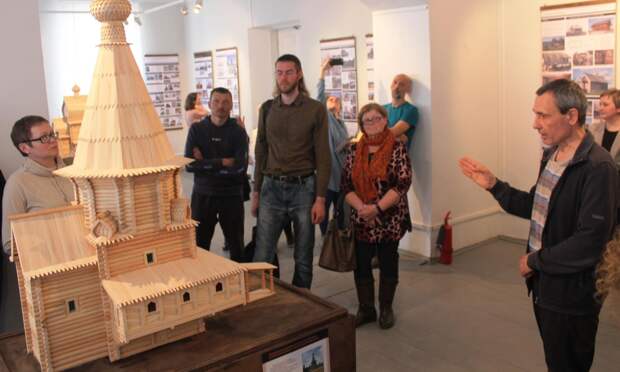 В музее Каргополя представили макеты памятников деревянного зодчества Русского Севера