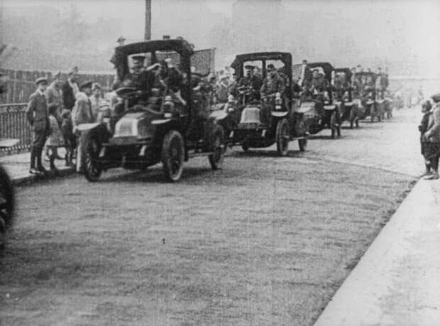 Французские войска приезжали на фронт на такси великобритания, исторические факты, первая мировая, первая мировая война