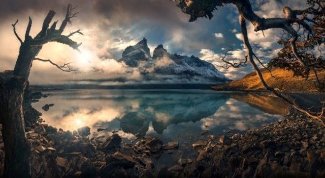 Торрес-дель-Пайне. Автор: Max Rive. Волшебные фотографии горных пейзажей. Красота неописуемая.