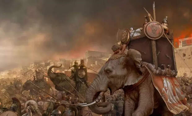 Средневековые боевые слоны