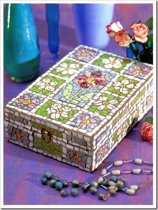 Идеи из осколков посуды