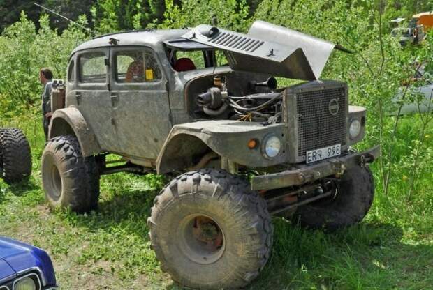 Самый брутальный внедорожник Volvo volvo, авто, брутальный, внедорожник
