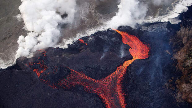 На Гавайях обнаружили новую разновидность извержения вулканов