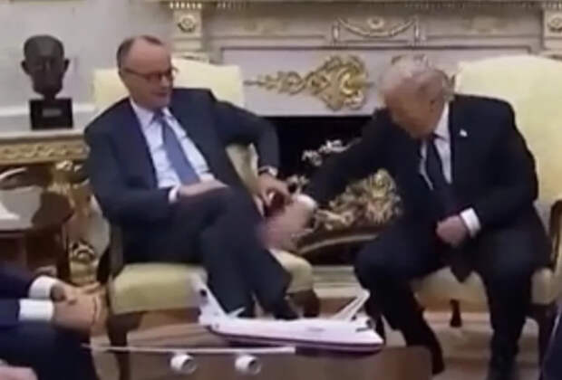 Профайлер Панкратов оценил реакцию Мерца на неожиданный удар Трампа по ноге