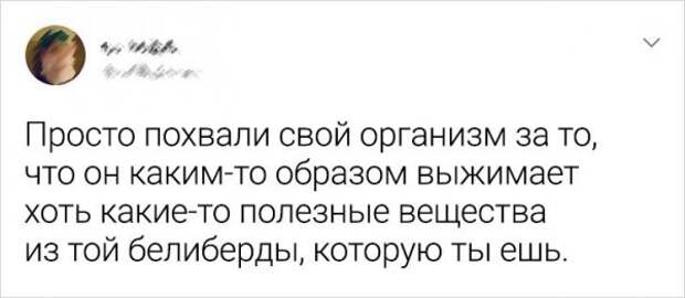 твит про организм