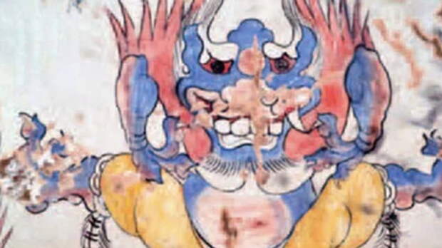 Археологи обнаружили древнюю гробницу с таинственным монстром