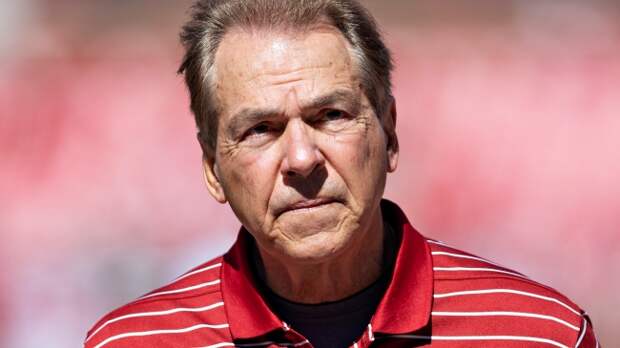 Alabama Crimson Tide heach coach Nick Saban