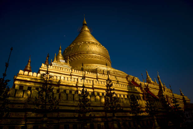 Золотая пагода Швезигон. / Фото: www.photosight.ru
