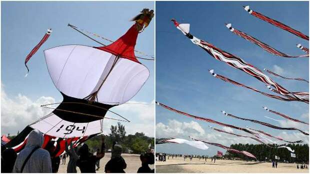 Фестиваль воздушных змеев на Бали