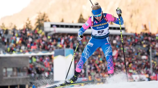 Биатлонистка Резцова: лыжи работали великолепно, а за стрельбу буду очень долго себя ругать