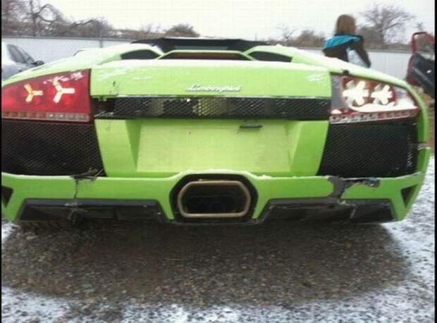 Пять часов жизни Lamborghini (10 фото)