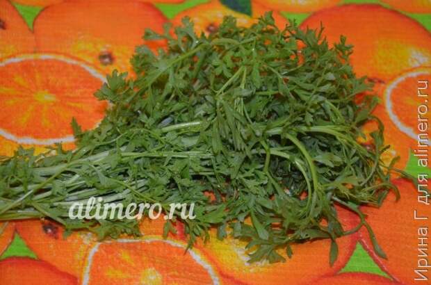 бутерброды с курицей и кресс-салатом